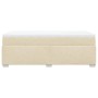 Box spring bed with cream-colored fabric mattress 90x190 cm by , Beds and slatted bases - Ref: Foro24-3285100, Price: 331,82 ...