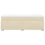 Box spring bed with cream-colored fabric mattress 90x190 cm by , Beds and slatted bases - Ref: Foro24-3285100, Price: 325,10 ...