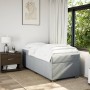 Boxspringbett mit hellgrauem Stoffbezug, Matratze 100x200 cm. von , Betten und Lattenroste - Ref: Foro24-3285109, Preis: 363,...