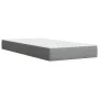Box spring bed with light gray fabric mattress 100x200 cm by , Beds and slatted bases - Ref: Foro24-3285109, Price: 358,10 €,...