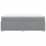 Box spring bed with light gray fabric mattress 120x200 cm by , Beds and slatted bases - Ref: Foro24-3285123, Price: 414,79 €,...