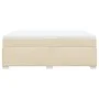 Box spring bed with cream-colored fabric mattress 160x200 cm by , Beds and slatted bases - Ref: Foro24-3285149, Price: 496,56...