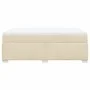 Box spring bed with cream-colored fabric mattress 140x190 cm by , Beds and slatted bases - Ref: Foro24-3285135, Price: 425,06...