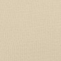 Box spring bed with cream-colored fabric mattress 140x190 cm by , Beds and slatted bases - Ref: Foro24-3285135, Price: 428,72...
