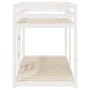 Litera de madera maciza de pino 90x200 cm de , Camas y somieres - Ref: Foro24-3206505, Precio: 172,67 €, Descuento: %