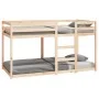 Bunk bed without mattress, solid pine wood, 90x190 cm. by , Beds and slatted bases - Ref: Foro24-3206507, Price: 153,22 €, Di...