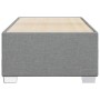 Light gray fabric bed frame 80x200 cm by , Beds and slatted bases - Ref: Foro24-3284429, Price: 125,33 €, Discount: %