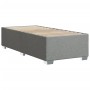 Light gray fabric bed frame 80x200 cm by , Beds and slatted bases - Ref: Foro24-3284429, Price: 125,33 €, Discount: %