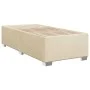Estructura de cama de tela color crema 80x200 cm de , Camas y somieres - Ref: Foro24-3284434, Precio: 123,69 €, Descuento: %