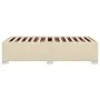 Estructura de cama de tela color crema 80x200 cm de , Camas y somieres - Ref: Foro24-3284434, Precio: 123,69 €, Descuento: %