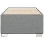 Light gray fabric bed frame 90x190 cm by , Beds and slatted bases - Ref: Foro24-3284436, Price: 123,93 €, Discount: %