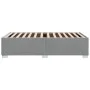 Light gray fabric bed frame 90x190 cm by , Beds and slatted bases - Ref: Foro24-3284436, Price: 123,93 €, Discount: %