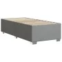 Light gray fabric bed frame 90x190 cm by , Beds and slatted bases - Ref: Foro24-3284436, Price: 123,93 €, Discount: %
