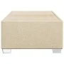 Stoffbettgestell in Cremefarbe, 90x190 cm. von , Betten und Lattenroste - Ref: Foro24-3284441, Preis: 131,41 €, Rabatt: %