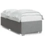 Light gray fabric bed frame 90x200 cm by , Beds and slatted bases - Ref: Foro24-3284443, Price: 126,94 €, Discount: %
