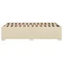 Estructura de cama tela crema 120x190 cm de , Camas y somieres - Ref: Foro24-3284462, Precio: 162,10 €, Descuento: %