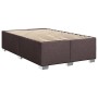 Braunes Bettgestell aus dunklem Stoff, 120x190 cm. von , Betten und Lattenroste - Ref: Foro24-3284460, Preis: 164,09 €, Rabat...