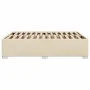Bed without mattress, cream-colored fabric, 140x200 cm. by , Beds and slatted bases - Ref: Foro24-3284483, Price: 172,16 €, D...