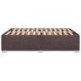 Bett ohne dunkelbraune Stoffmatratze 160x200 cm von , Betten und Lattenroste - Ref: Foro24-3284488, Preis: 218,71 €, Rabatt: %
