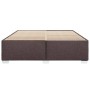 Bed without dark brown fabric mattress 180x200 cm by , Beds and slatted bases - Ref: Foro24-3284495, Price: 182,59 €, Discoun...