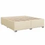Bed without mattress, cream-colored fabric, 180x200 cm. by , Beds and slatted bases - Ref: Foro24-3284497, Price: 205,60 €, D...