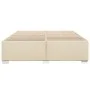 Bed without mattress, cream-colored fabric, 180x200 cm. by , Beds and slatted bases - Ref: Foro24-3284497, Price: 205,60 €, D...