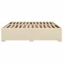 Bed without mattress, cream-colored fabric, 180x200 cm. by , Beds and slatted bases - Ref: Foro24-3284497, Price: 205,60 €, D...