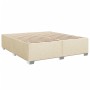 Bett ohne Matratze, Stoff in Cremefarbe, 200x200 cm. von , Betten und Lattenroste - Ref: Foro24-3284504, Preis: 230,57 €, Rab...