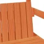 Bed set and bench with brown pine wood roof 100x200 cm by , Beds and slatted bases - Ref: Foro24-3282173, Price: 324,06 €, Di...