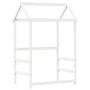 Solid white pine wood bed and bench set with a 75x190 cm roof. by , Beds and slatted bases - Ref: Foro24-3282184, Price: 311,...