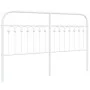 Weißes Metallkopfteil 160 cm von , Kopf- und Fußteile - Ref: Foro24-376684, Preis: 49,62 €, Rabatt: %