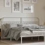 Weißes Metallkopfteil 193 cm von , Kopf- und Fußteile - Ref: Foro24-376686, Preis: 51,52 €, Rabatt: %
