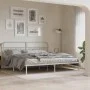 Weißes Metallkopfteil 193 cm von , Kopf- und Fußteile - Ref: Foro24-376686, Preis: 51,52 €, Rabatt: %