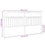 Weißes Metallkopfteil 193 cm von , Kopf- und Fußteile - Ref: Foro24-376686, Preis: 51,52 €, Rabatt: %