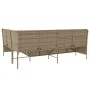 L-shaped garden sofa with beige synthetic rattan cushions by , Outdoor sofas - Ref: Foro24-369004, Price: 356,26 €, Discount: %