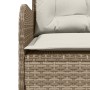 L-förmiges Gartensofa mit beigen Kissen aus synthetischem Rattan. von , Outdoor-Sofas - Ref: Foro24-369004, Preis: 364,82 €, ...
