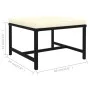 Set de sofás de jardín 3 piezas y cojines ratán sintético negro by vidaXL, Modular outdoor sofas - Ref: Foro24-313514, Price:...