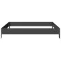 Arriate de acero negro 100x100x18,5 cm de , Maceteros y jardineras - Ref: Foro24-851010, Precio: 41,31 €, Descuento: %