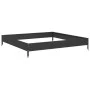 Schwarzes Stahlbeet 100x100x18,5 cm von , Töpfe und Pflanzgefäße - Ref: Foro24-851010, Preis: 41,33 €, Rabatt: %