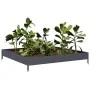 Anthrazitgraues Stahlbeet 100x100x18,5 cm von , Töpfe und Pflanzgefäße - Ref: Foro24-851012, Preis: 37,36 €, Rabatt: %