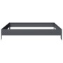 Anthrazitgraues Stahlbeet 100x100x18,5 cm von , Töpfe und Pflanzgefäße - Ref: Foro24-851012, Preis: 38,42 €, Rabatt: %
