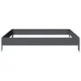 Anthrazitgraues Stahlbeet 100x100x18,5 cm von , Töpfe und Pflanzgefäße - Ref: Foro24-851012, Preis: 37,36 €, Rabatt: %