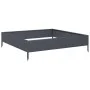 Anthrazitgraues Stahlbeet 100x100x26 cm von , Töpfe und Pflanzgefäße - Ref: Foro24-851019, Preis: 42,17 €, Rabatt: %
