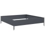 Anthrazitgraues Stahlbeet 100x100x26 cm von , Töpfe und Pflanzgefäße - Ref: Foro24-851019, Preis: 41,42 €, Rabatt: %