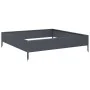 Anthrazitgraues Stahlbeet 100x100x26 cm von , Töpfe und Pflanzgefäße - Ref: Foro24-851019, Preis: 42,17 €, Rabatt: %