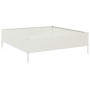 Beet aus weißem Stahl 100x100x33,5 cm von , Töpfe und Pflanzgefäße - Ref: Foro24-851025, Preis: 54,01 €, Rabatt: %