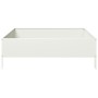 Beet aus weißem Stahl 100x100x33,5 cm von , Töpfe und Pflanzgefäße - Ref: Foro24-851025, Preis: 54,01 €, Rabatt: %
