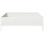 Beet aus weißem Stahl 100x100x33,5 cm von , Töpfe und Pflanzgefäße - Ref: Foro24-851025, Preis: 51,93 €, Rabatt: %