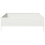 Beet aus weißem Stahl 100x100x33,5 cm von , Töpfe und Pflanzgefäße - Ref: Foro24-851025, Preis: 54,01 €, Rabatt: %
