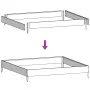 Anthrazitgraues Stahlbeet 100x100x25 cm von , Töpfe und Pflanzgefäße - Ref: Foro24-851033, Preis: 54,76 €, Rabatt: %